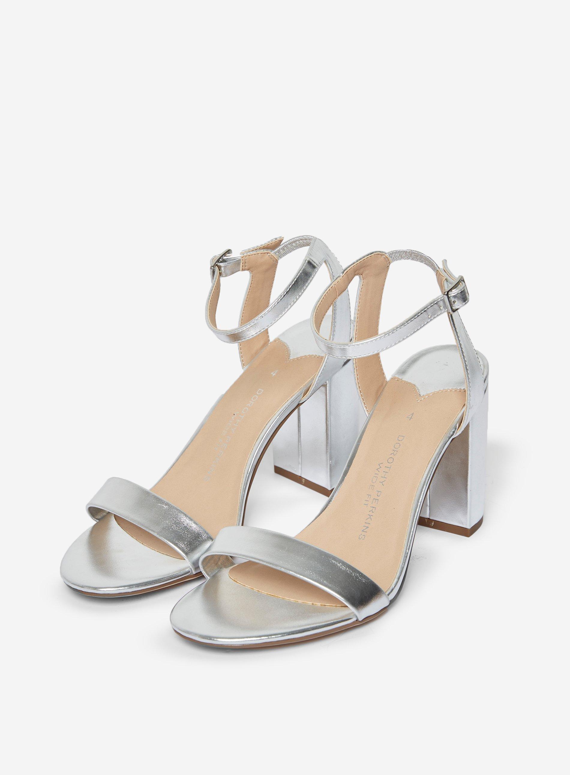 Dorothy perkins silver sales heels